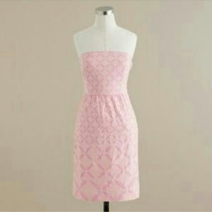J Crew Ginny Gradient Eyelet Strapless Size 2